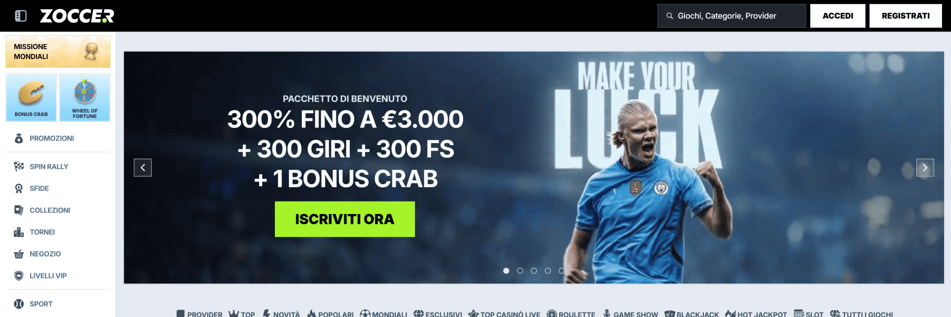 Zoccer Casino